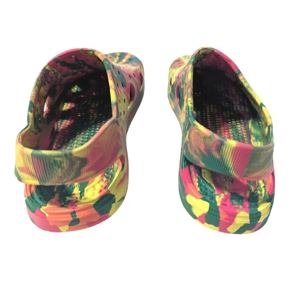 Totes Everywear Kids Kids Splash and Play Clog Multi Color Slip On Shoes Sz 13-1